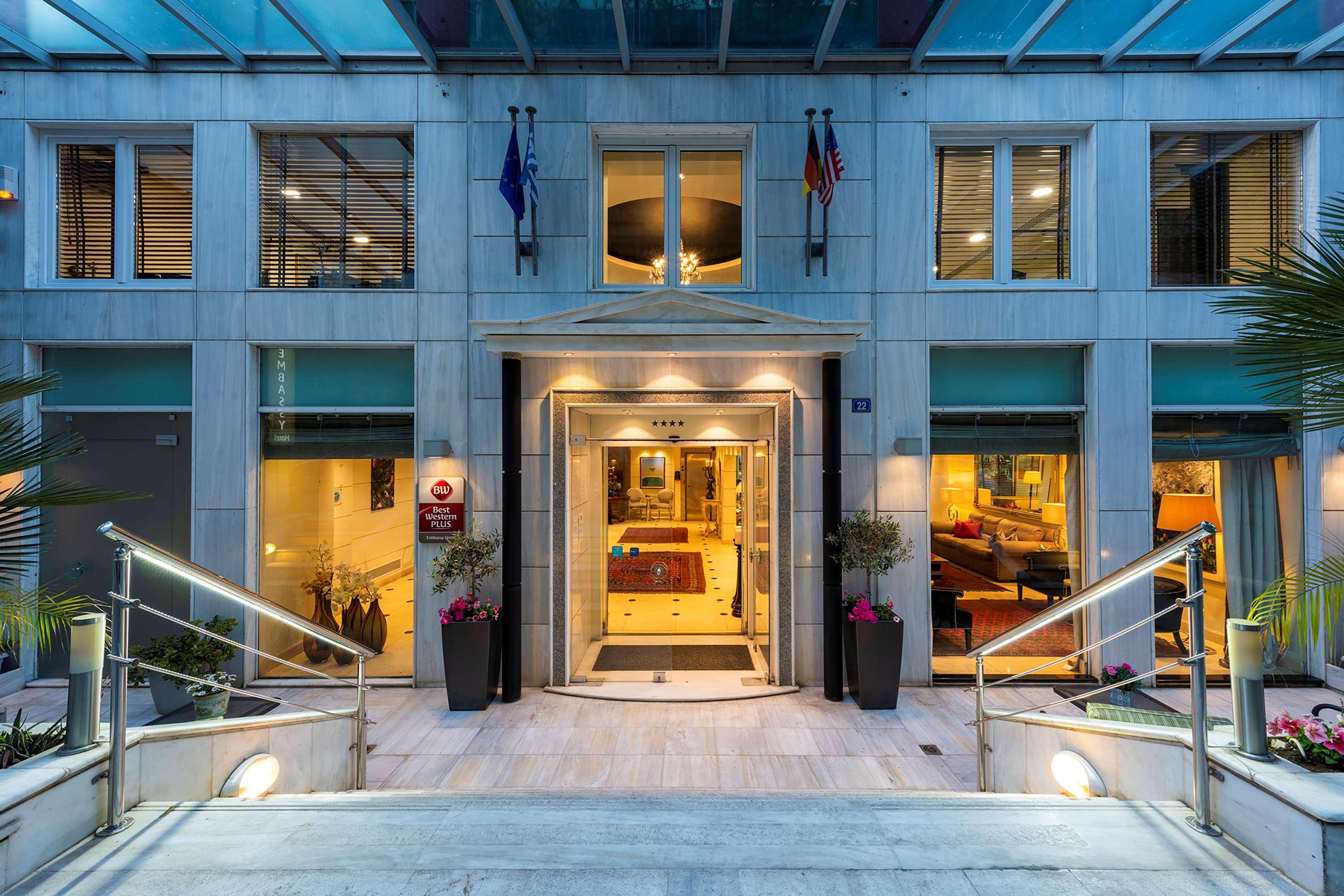 Best Western Plus Embassy Hotel Athén Kültér fotó